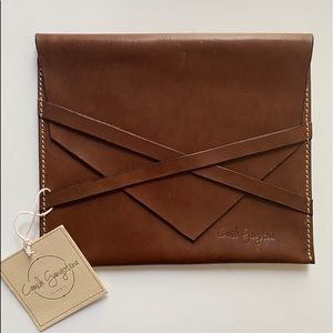 Camila Gangotena of St. Petersburg Florida Custom Leather Pouch